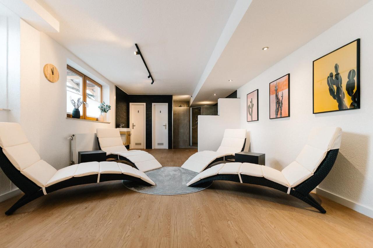 Moderne 2 Zi.-Fewo Blackforest Art Barrierefrei Naehe Freiburg ซีมอนส์วัลด์ ภายนอก รูปภาพ
